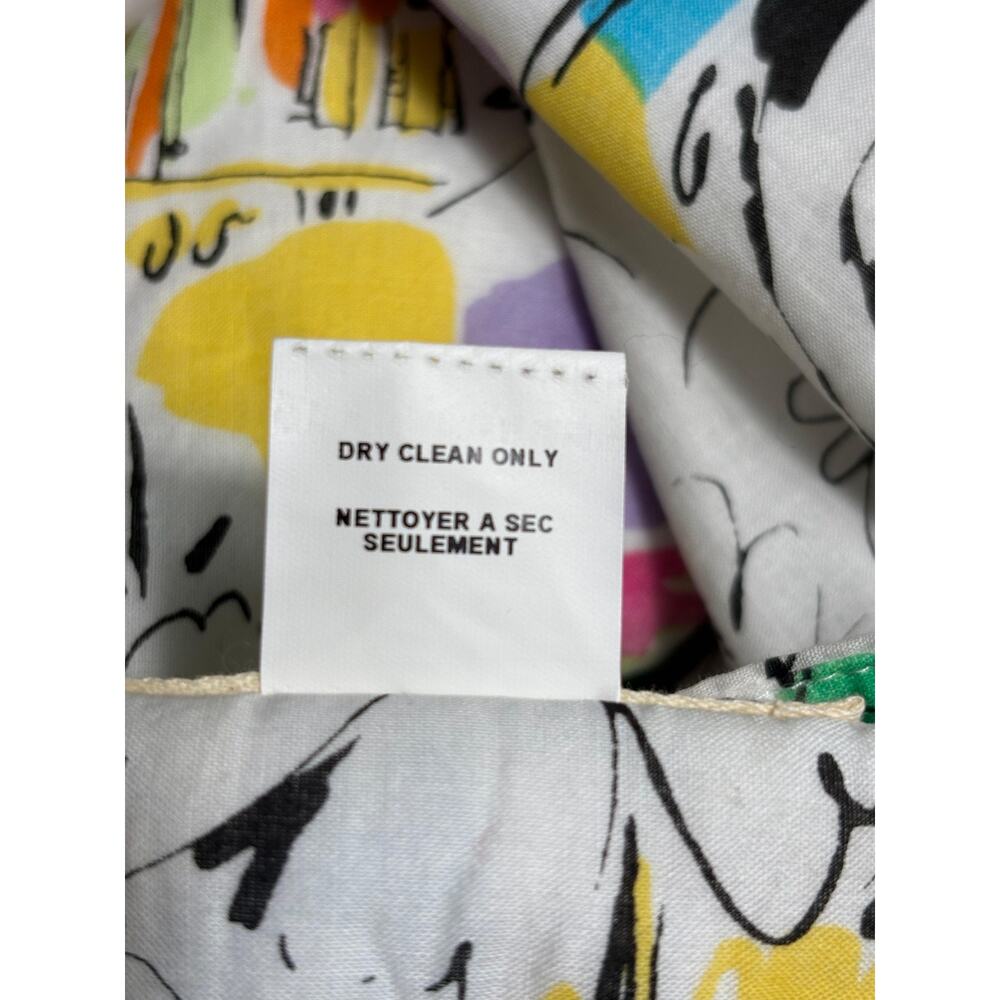 One Dream One Wish A-Line Skirt Womens Size 14 Floral Art Multicolor Knee Length - Picture 4 of 6